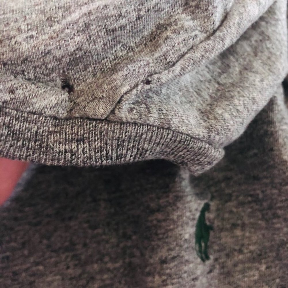 Polo Ralph Lauren Heather Gray Long Sleeve Tee M - Picture 5 of 9